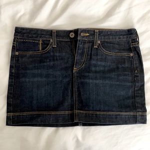 AG Adriano Goldschmied denim skirt